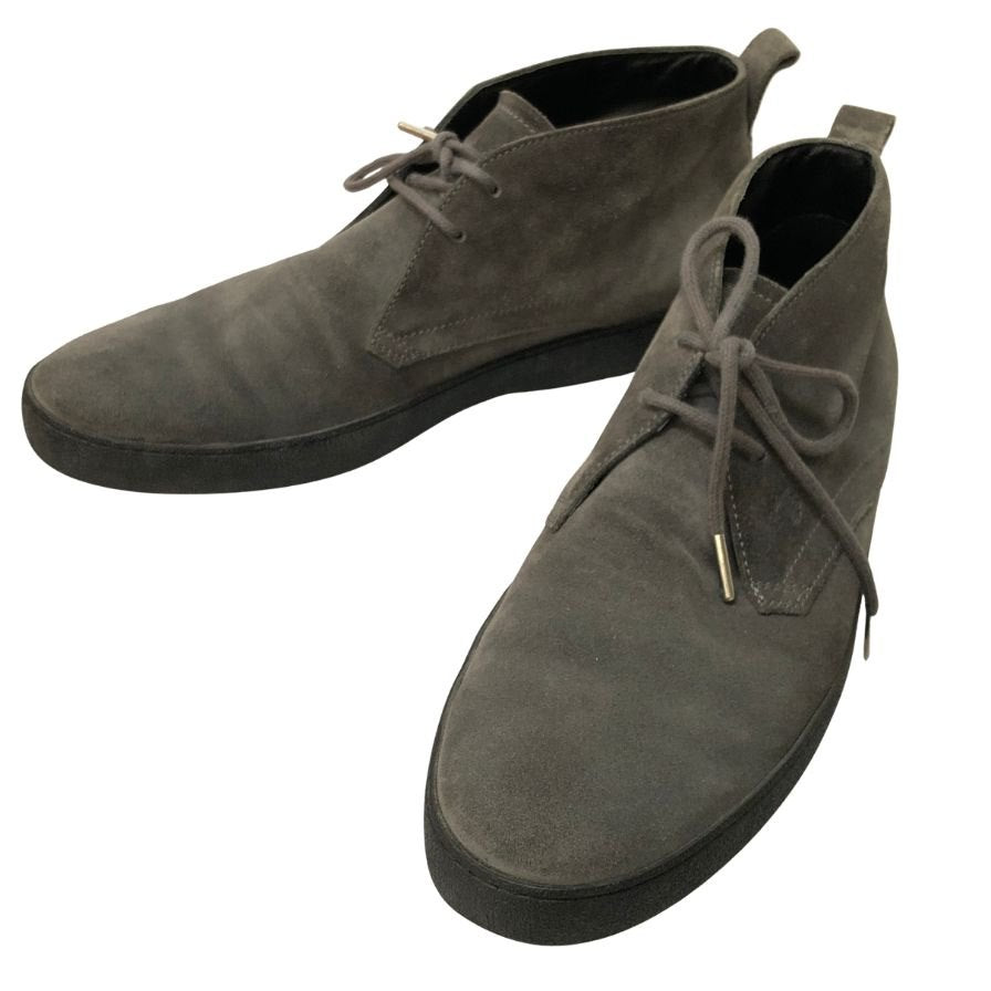 トッズ チャッカブーツ スエード グレー サイズ7.5 Tod's 約26.5cm【AFD6】
