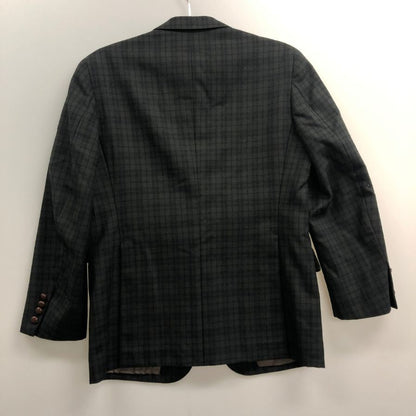 美品◆チャップス ラルフローレン テーラードジャケット 2B オールド グリーン チェック メンズ サイズ90A4 CHAPS Ralph Lauren 【AFA21】