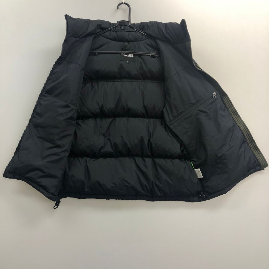 美品◆ザ ノースフェイス ヌプシ ダウン ベスト ND91843 メンズ ブラック サイズ L THE NORTH FACE 【AFA18】