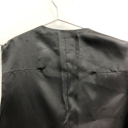 極美品◆クリスチャンディオール ウール ベスト メンズ サイズ44 ブラック Christian Dior 【AFB13】