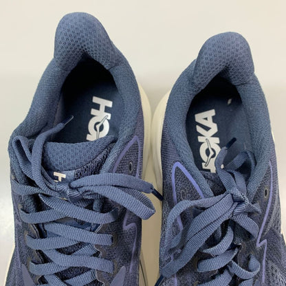 ホカオネオネ スニーカー クリフトン10 ワイド ネイビー サイズ25.5㎝ 1162032-NWT HOKA ONE ONE 約25.5cm【AFC8】