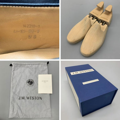 ジェイエムウエストン レザーシューズ シグニチャー ローファー ブラック サイズ 5.5B J.M. WESTON ローファー 約25.0cm【LA】【中古】