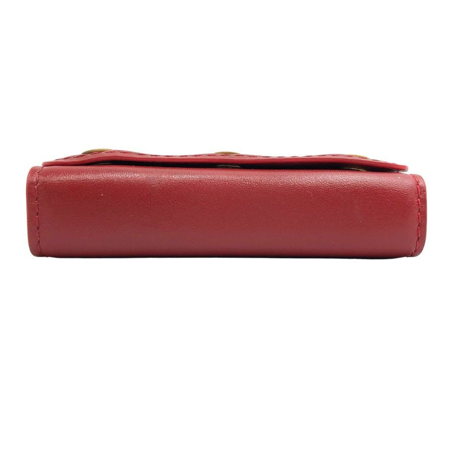 グローブトロッター トローリー ハンドルカバー レザー ユニセックス ボルドー globe-trotter【AFI5】【中古】