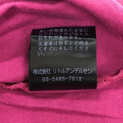 美品◆ヒステリックグラマー アンディウォーホル 長袖 プリント フォト Tシャツ ピンク キッズ サイズS HYSTERIC GLAMOUR 【AFB39】