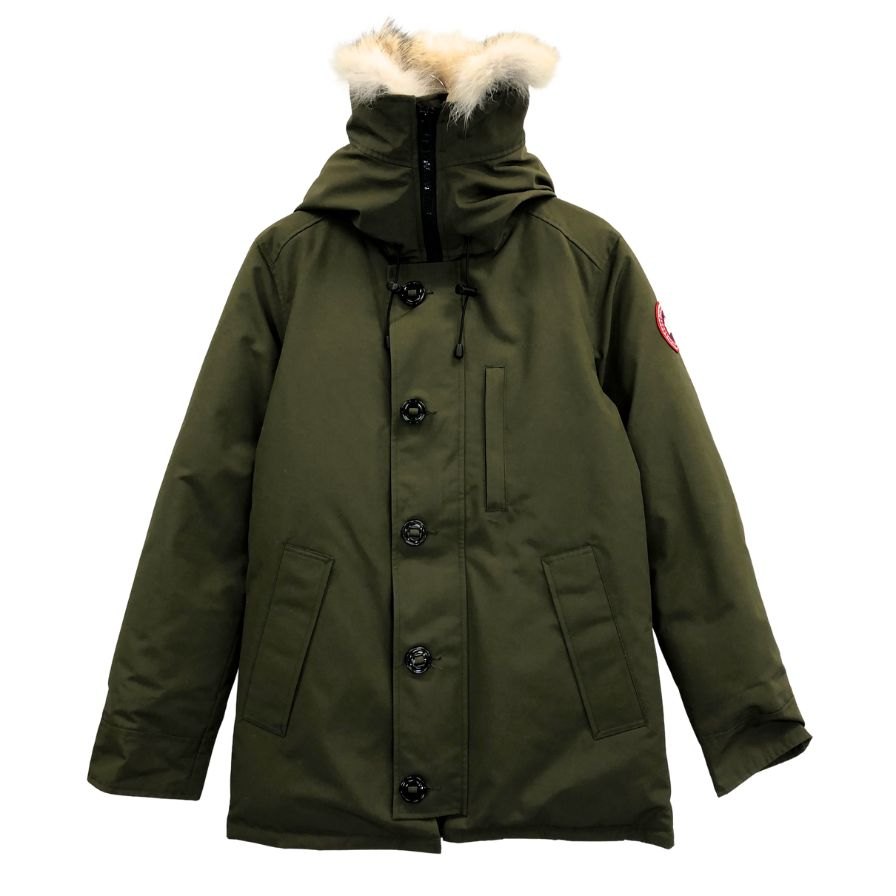 新品同様◆カナダグース ダウンジャケット 3426MA シャトーパーカ フュージョン カーキ メンズ サイズS CANADA GOOSE CHATEAU PARKA 【AFF24】