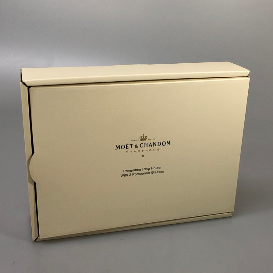 モエシャンドン グラススタンド ペア リングホルダー MOET&CHANDON【AFI28】【中古】