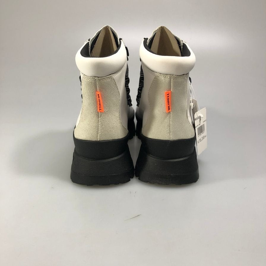 メレル ブーツ トレッキングブーツ Bristol MID レディース サイズ25 ブラック ホワイト系 MERRELL 約25.0cm【AFD3】