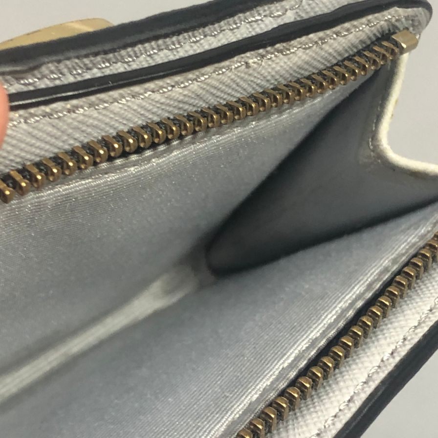 マークジェイコブス 二つ折り財布 スナップショット イエロー MARC JACOBS【AFI18】