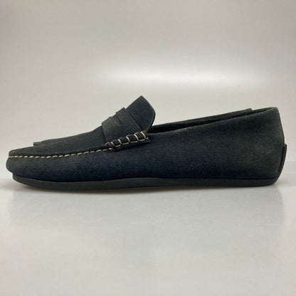 ジェイエムウエストン スウェード コインローファー ドライヴィングシューズ 670 サイズ7D グレー系  J.M WESTON 約25.5cm【AFD6】