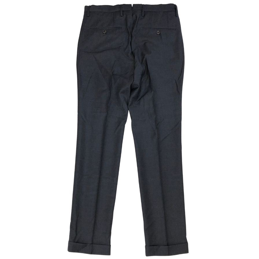 インコテックス  スラックス パンツ ウール100%  SLIM FIT メンズ グレー サイズ44 Incotex 【AFB40】