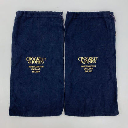 クロケット&ジョーンズ レースアップシューズ ハンドグレードライン エンデル ブラウン サイズUK7D CROCKETT&JONES ENDELL ビジネスシューズ 約25.5cm【LA】【中古】