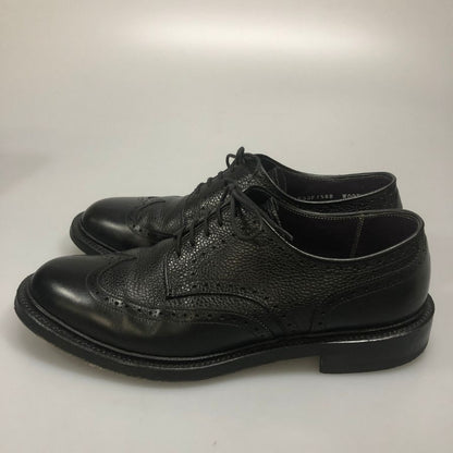 リーガルトーキョー レザーシューズ ウイングチップ カーフ グレインレザーコンビ ブラック サイズ26 REGAL TOKYO 約26.0cm【AFD15】