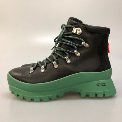 メレル ブーツ トレッキングブーツ Bristol MID レディース サイズ24 ブラック グリーン系 MERRELL 約24.0cm【AFD4】