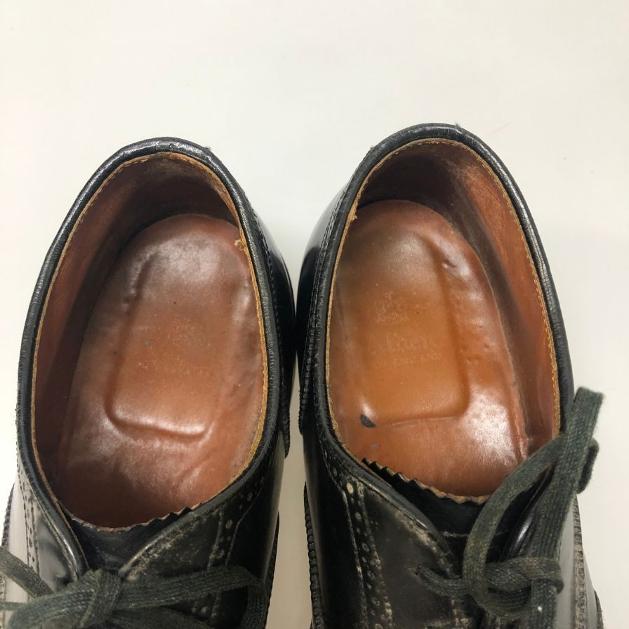 オールデン レザーシューズ ウイングチップ 9741 コードバン メンズ ブラック サイズ US10.5 ALDEN ビジネスシューズ 約28.5cm【LA】【中古】