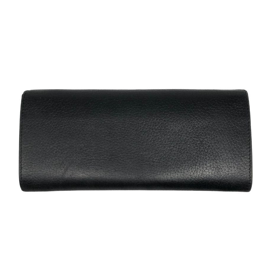 ダンヒル 長財布 二つ折り ブラック レザー シルバー金具 メンズ dunhill【AFI5】