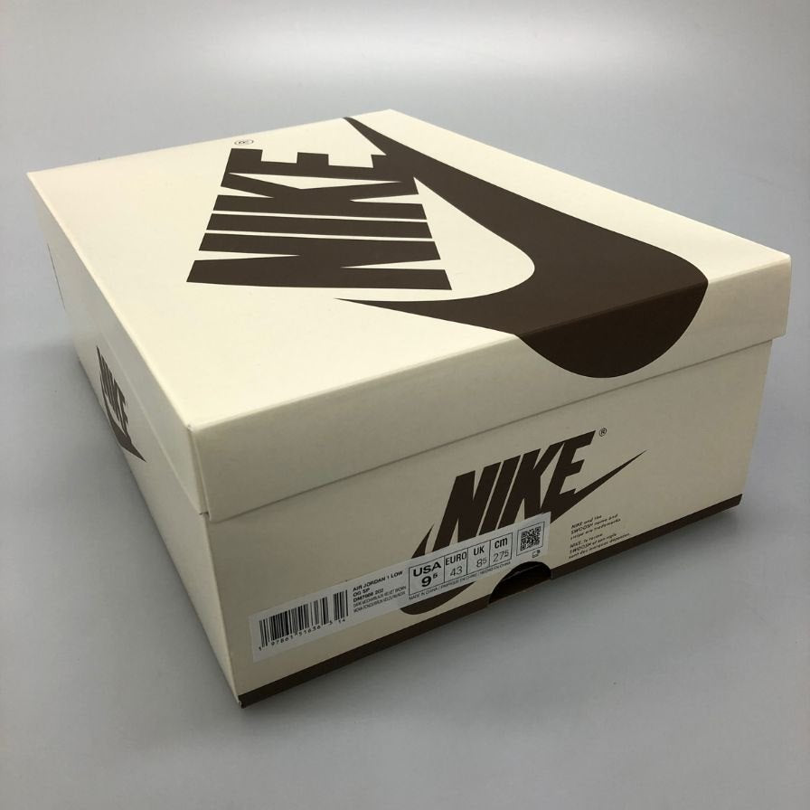 ナイキ DM7866-202   トラビス スコット エア ジョーダン ロー ベルベ メンズ サイズ US9.5 ブラウン系 Nike 約27.5cm【AFD14】