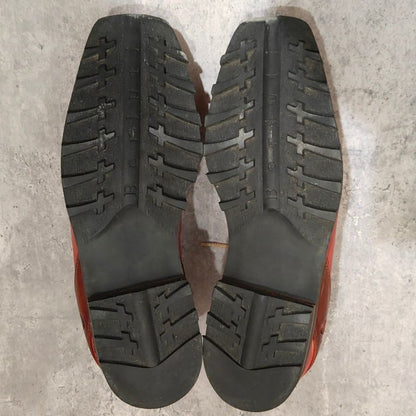 ベルルッティ レザーシューズ ウルテマ ホールカット レッド系 サイズUK6.5 BERLUTI ビジネスシューズ 約25.5cm【LA】【中古】