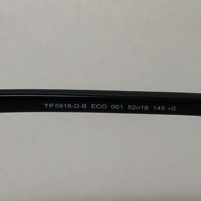 トムフォード  メガネ サングラス   TF 5918-D-8 ECO 001 52▢18 ブラック TOM FORD【AFI8】