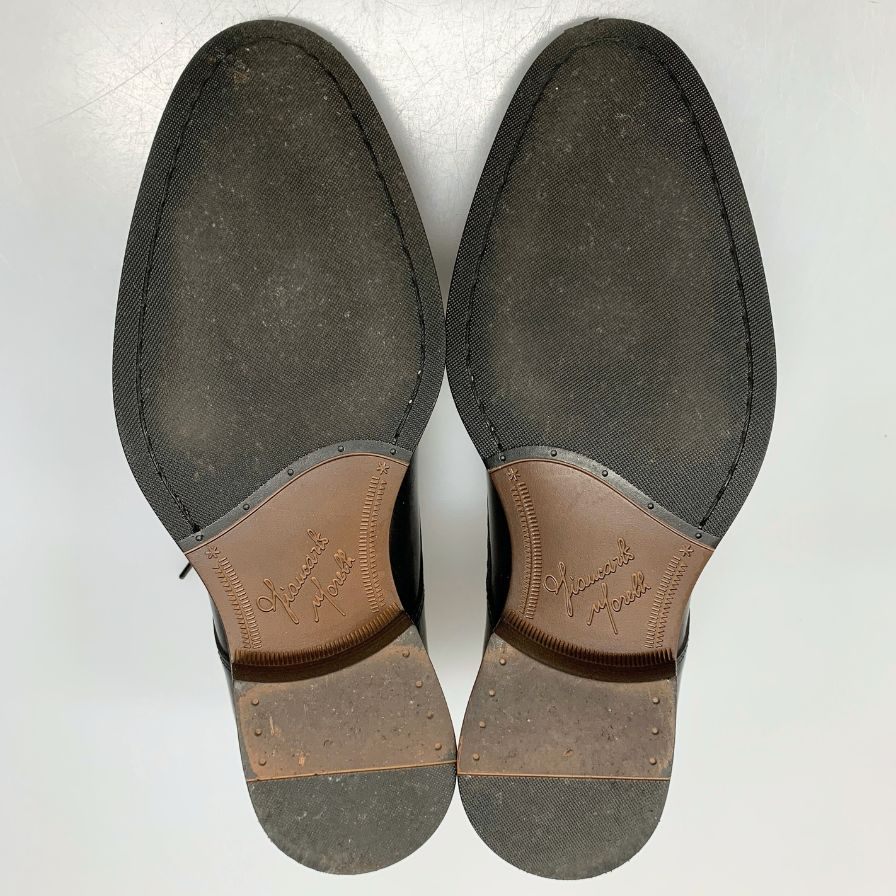 ジャンカルロ モレリ collezione uomo メンズ 24.5 ブラック GIANCARLO MORELLI 約24.5cm【AFD1】
