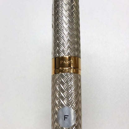 ウォーターマン 万年筆 シルバー×ゴールド ペン先18K750 F字 WATERMAN【AFI18-2】