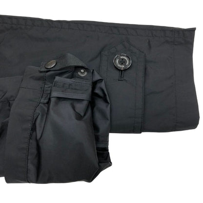 美品◆ブラックレーベル クレストブリッジ リモンタ ナイロンジャケット ブラック メンズ Lサイズ BLACK LABEL  CRESTBRIDGE LIMONTA 【AFA7】