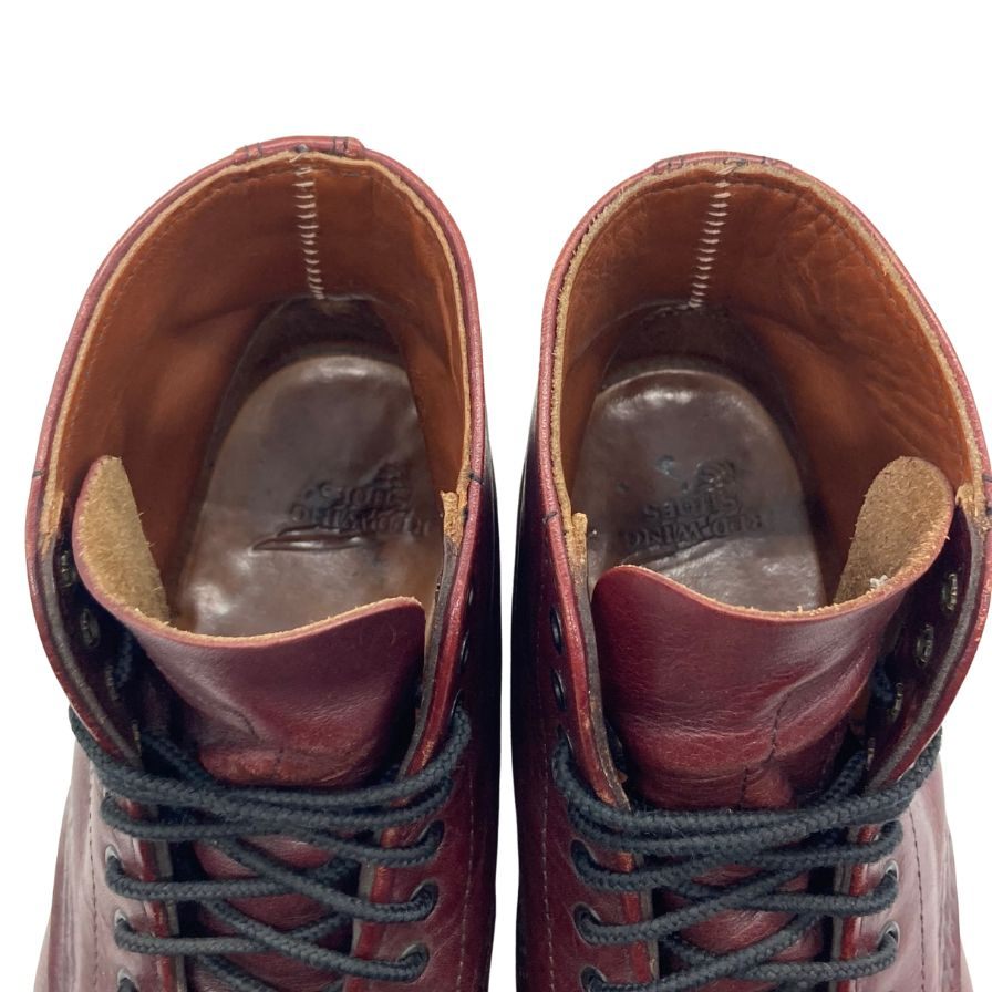 レッドウィング ブーツ  9091 ブラックチェリー サイズ25cm メンズ RED WING 約25.0cm【AFC45】