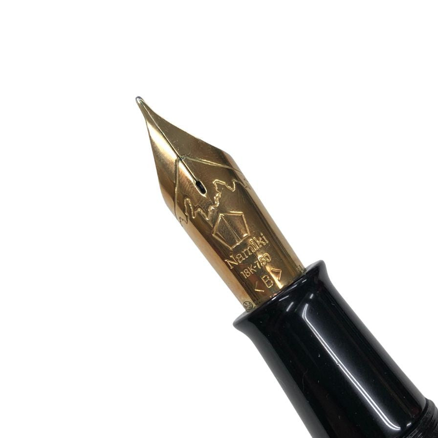 ナミキ 万年筆 ウルシコレクション No.50 漆黒 FNF-148S ペン先18K-750 B Namiki【AFI20】