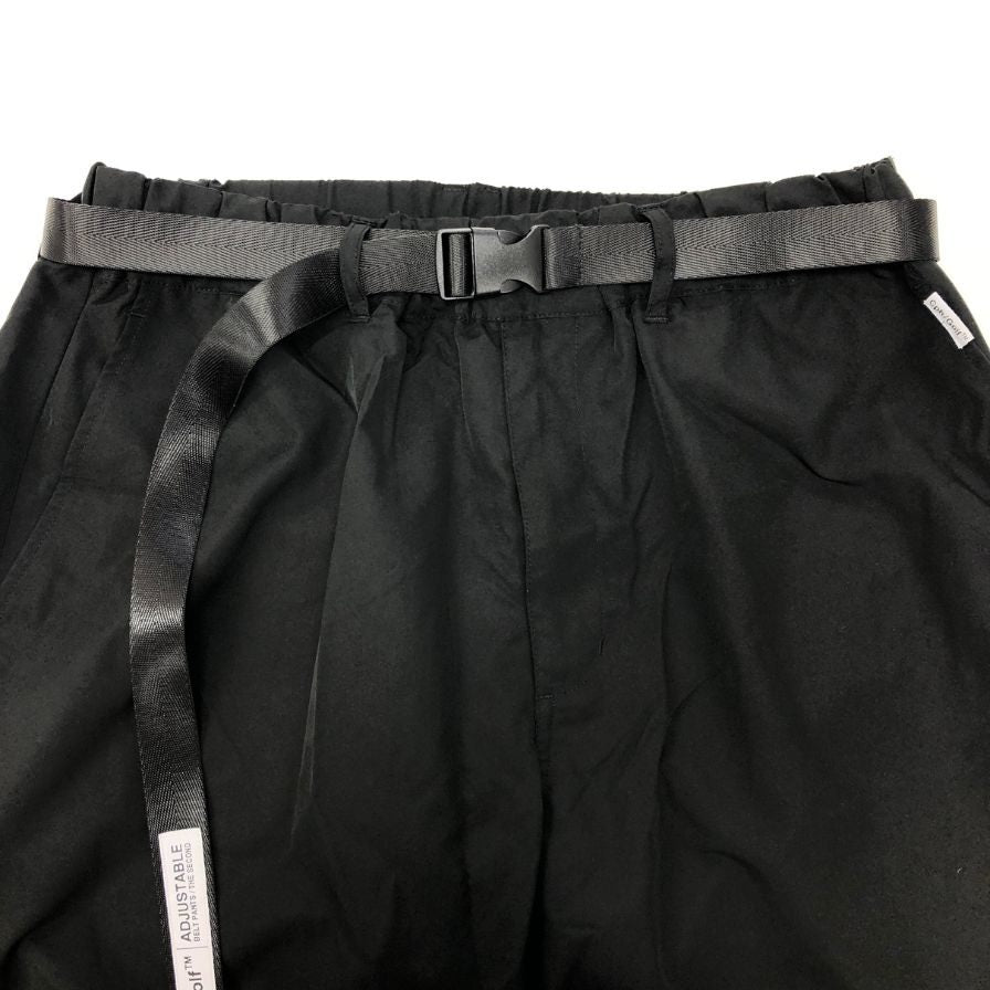 キャプテンズ ヘルム ゴルフ NOT A GOLF GENTLEMAN ロゴ パンツ メンズ サイズM ブラック Cph/Golf 【AFB27】