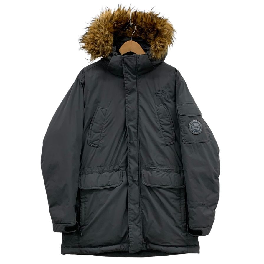 中古◆ザ ノースフェイス マクマードパーカ ダウンジャケット サイズL グレー系 THE NORTH FACE McMURDO SERIES 【AFB7】