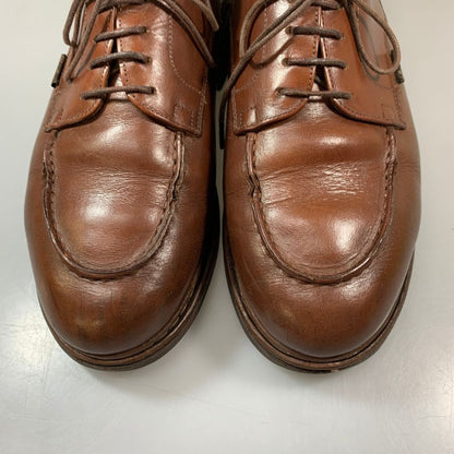 パラブーツ シャンボード Uチップ カーフ ブラウン UK6.5F メンズ Paraboot 約25.0cm【PTM】