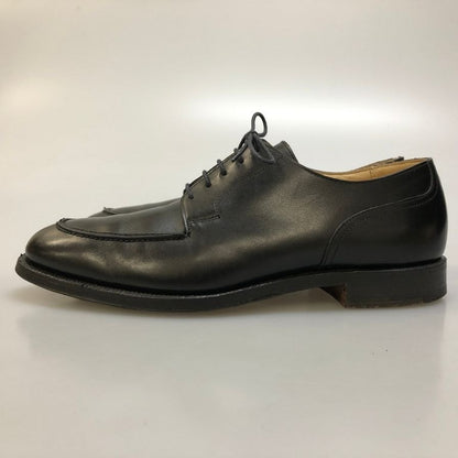 ピール＆コー レザーシューズ ブルックスブラザーズ別注 Uチップ カーフ ブラック サイズ7D PEAL＆Co 約25.5cm【AFC40】