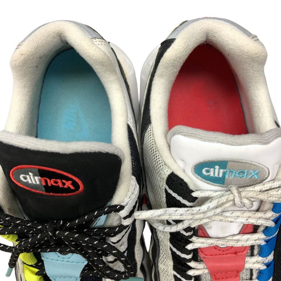 ナイキ スニーカー エアマックス 95 クイックストライク グリーディ2.0 メンズ マルチカラー 27.5cm CJ0589 001 NIKE AIR MAX 95 約27.5cm【AFD15】