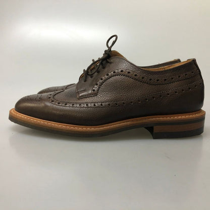 ジョンホワイト ウィングチップ KBWROXTON レザー ブラウン サイズ6.5 メンズ John White 約25.5cm【AFD15】