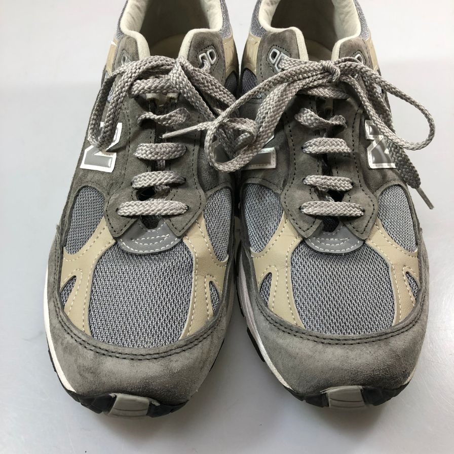 ニューバランス ローカット スニーカー M991UFK 40周年記念モデル 1982-2022 UK製 メンズ サイズUK9 グレー New Balance 約27.5cm【AFC1】