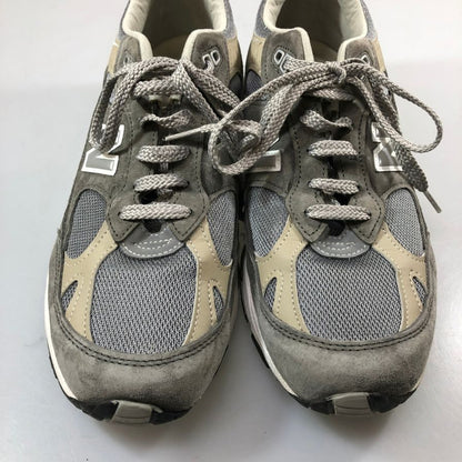 ニューバランス ローカット スニーカー M991UFK 40周年記念モデル 1982-2022 UK製 メンズ サイズUK9 グレー New Balance 約27.5cm【AFC1】