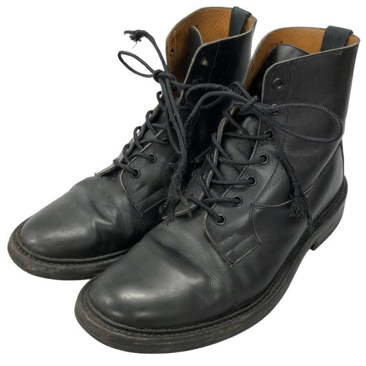 トリッカーズ バーフォード ブラックカーフ ブーツ サイズUK9 旧タグ M5635D Tricker's BURFORD 約27.5cm【AFD5】