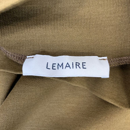 美品◆ルメール タートルネック ロングスリーブ Tシャツ カーキ サイズS 長袖 LEMAIRE 【AFB47】
