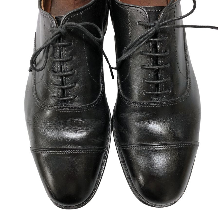 アレンエドモンズ レザーシューズ ストレートチップ パークアベニュー カーフ サイズUS8D メンズ ブラック Allen Edmonds 約26.0cm【AFC32】