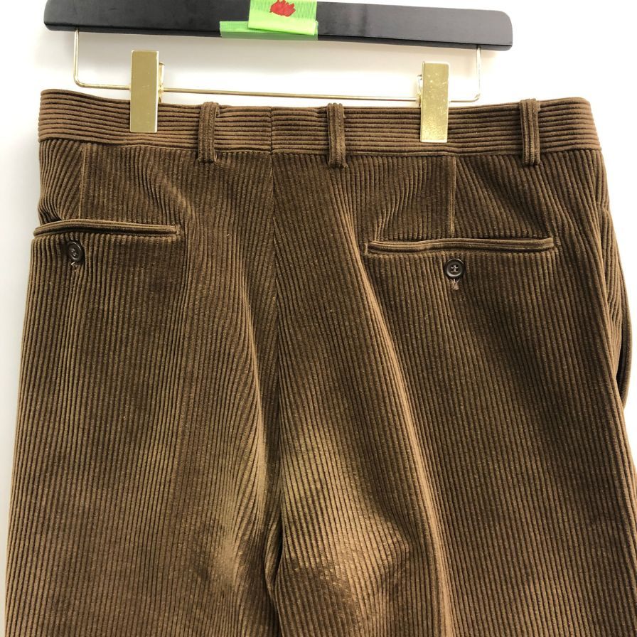 エルメネジルド ゼニア パンツ コーデュロイ soft ブラウン サイズ48 メンズ Ermenegildo Zegna 【AFB20】