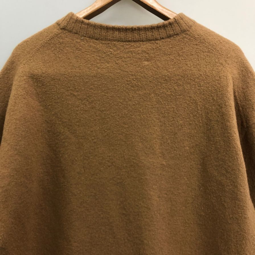 中古◆ジルサンダー クルーネックニット ブラウン メンズ サイズ 54 185/100A JIL SANDER 【AFB35】