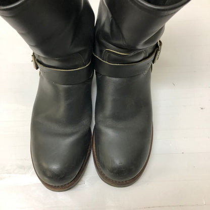 レッドウィング エンジニアブーツ 55360 メンズ サイズ 8ハーフ ブラック RED WING 約26.5cm【YB6】