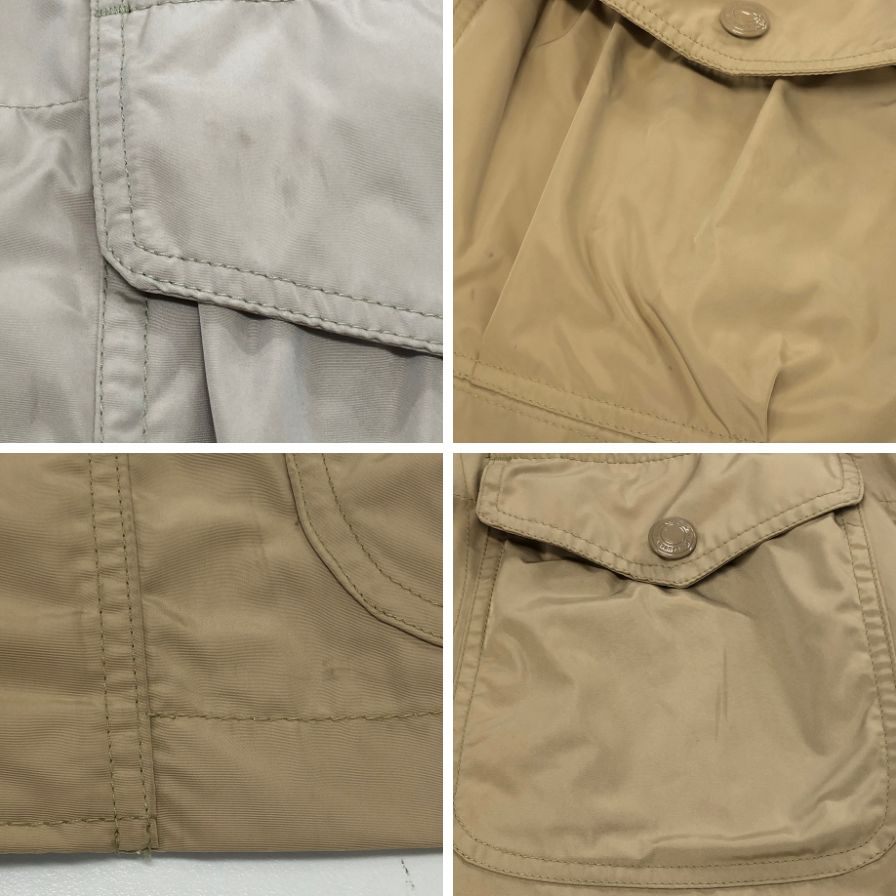 極美品◆ポロ ラルフローレン 国内正規 ナイロン フィールドジャケット ダブルジップ メンズ サイズL カーキ Polo Ralph Lauren 【AFA3】