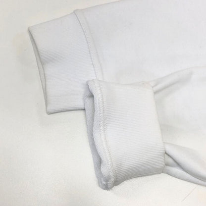 中古◆ヴァレンティノ パーカー レース 装飾 プリント 切替 WB3MF10S6FU ホワイト レディース サイズXS VALENTINO 【AFB2】