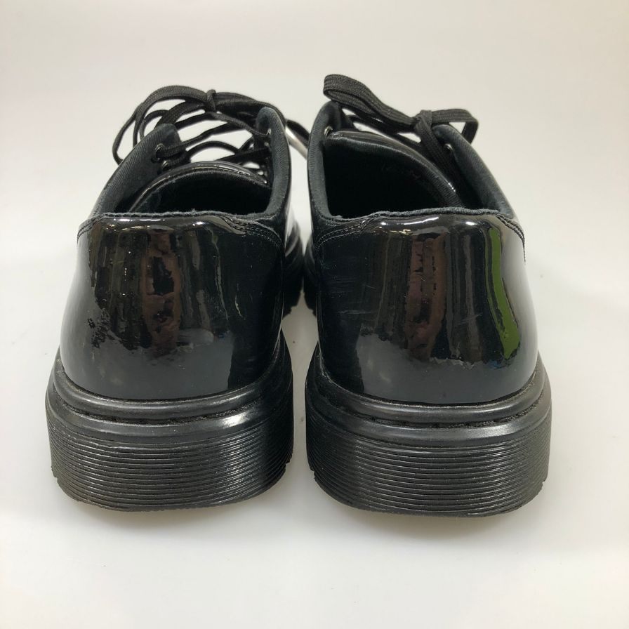 ドクターマーチン レザースニーカー SPIN パテントレザー ブラック サイズUK7 Dr.Martens 約26.0cm【AFC53】