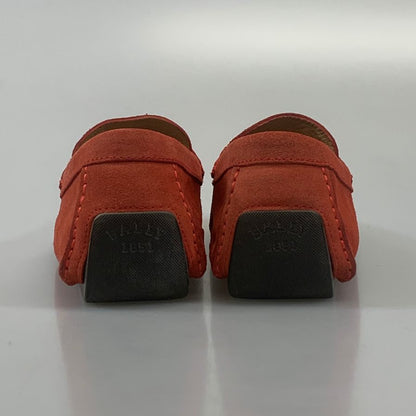 バリー ドライビングシューズ スエード WABLER 462 メンズ レッド サイズEU6.5 BALLY 約25.0cm【AFC5】
