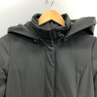 中古◆フォクシーニューヨーク レイニーコート 26697 ポリエステル ボタン グレー サイズ38 FOXEY NEWYORK 【AFB34】