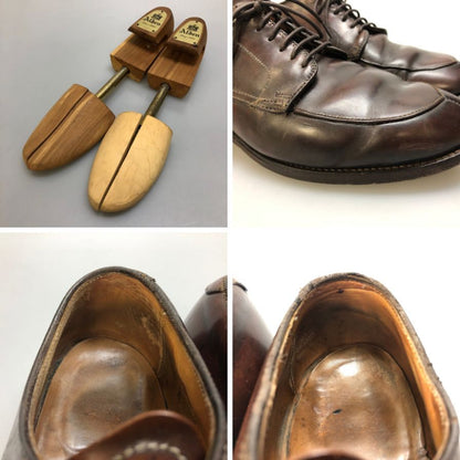 オールデン 54321 Vチップ モディファイドラスト コードバン ダークバーガンディ メンズ サイズ 6Alden  約24.5cm【LA】【中古】