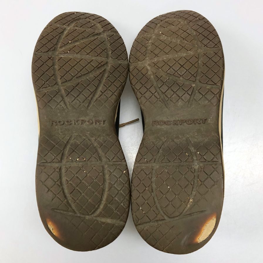 ロックポート レザースニーカー ブラックサイズUS8.5 メンズ ROCKPORT 約26.5cm【AFC40】