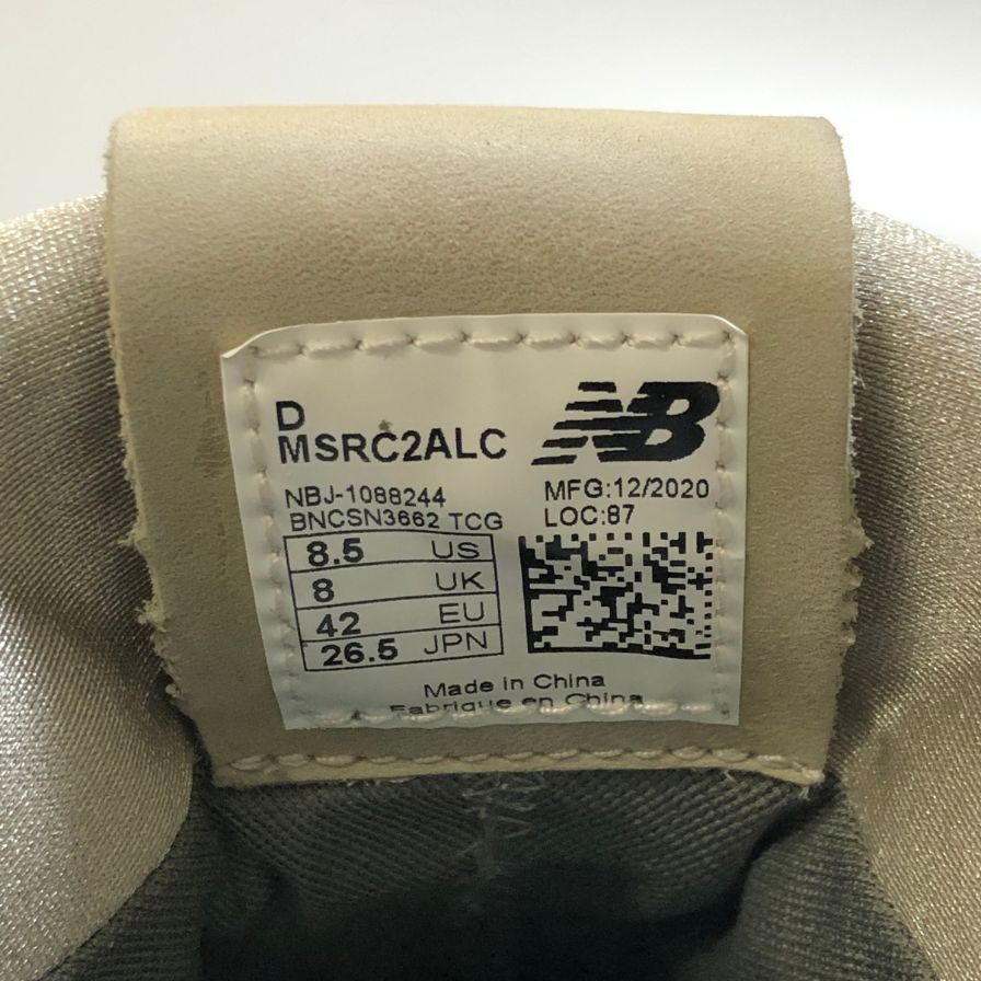 オーラリー × 東京デザインスタジオ ニューバランス R_C2 メンズ 26.5パープルAURALEE × tokyo design studio New Balance R_C2 "PURPLE 約26.5cm【AFD13】