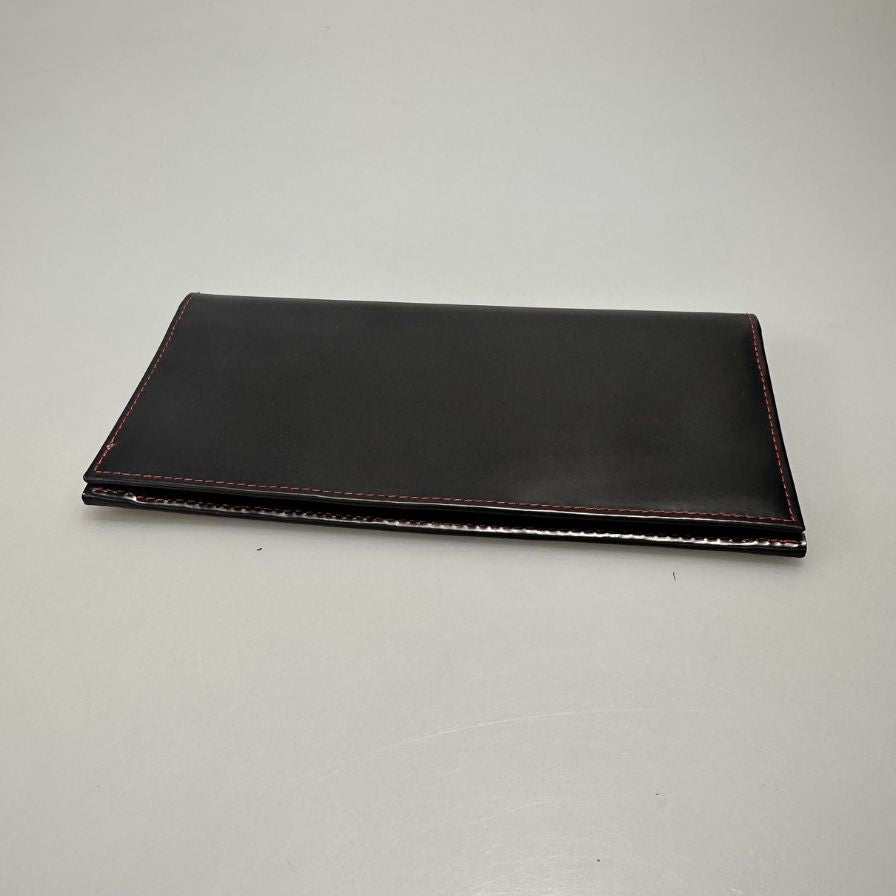 エッティンガー レザーロングウォレット ダークネイビー 二つ折り長財布 ETTINGER【AFI13】